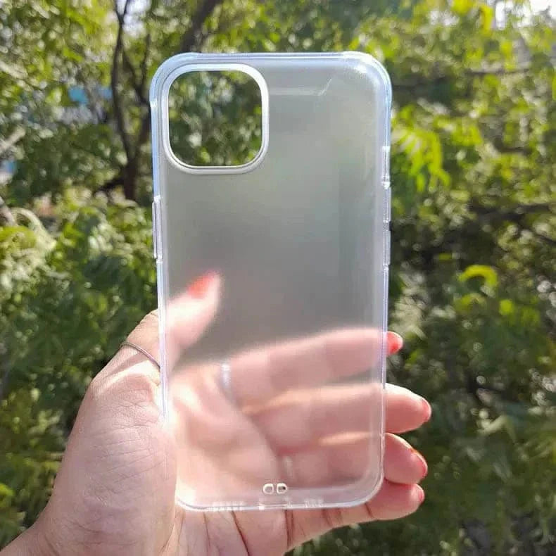 Transparent Matte Finish Hard Case for iPhone 14 Plus iPhone 14 Plus Cases & Covers