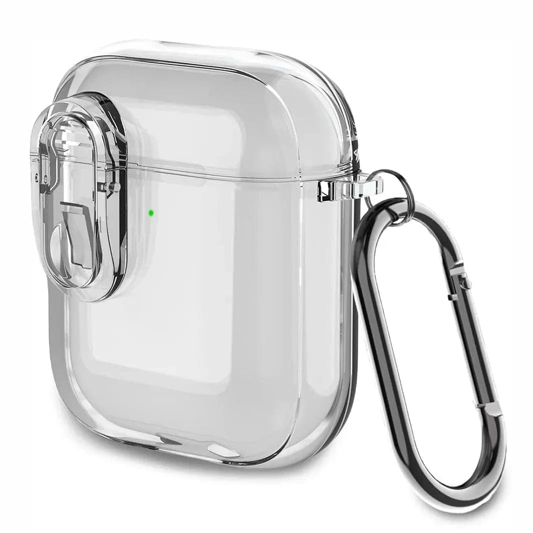 Transparent Soft TPU Lock Pattern Cover for Airpods 1 | 2 Airpods 1 | 2 transparent Cases & Covers