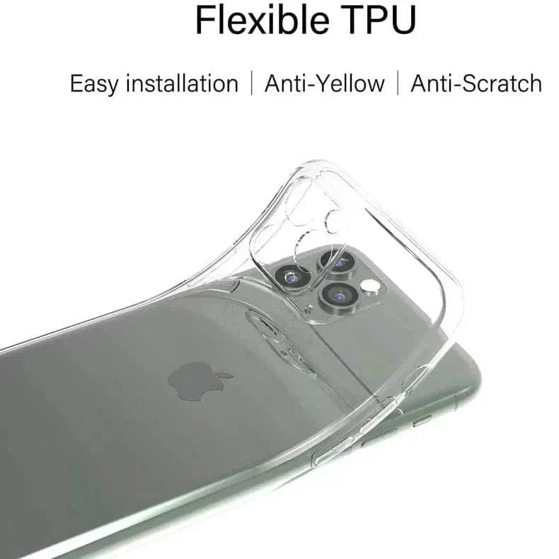 Ultra Thin Soft Silicone TPU Case for iPhone 12 Cases & Covers