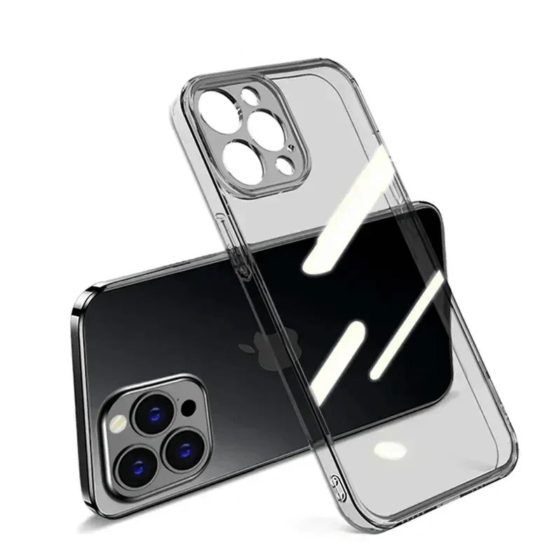 Ultra Thin Soft Silicone TPU Case for iPhone 12 iPhone 12 smoke Cases & Covers