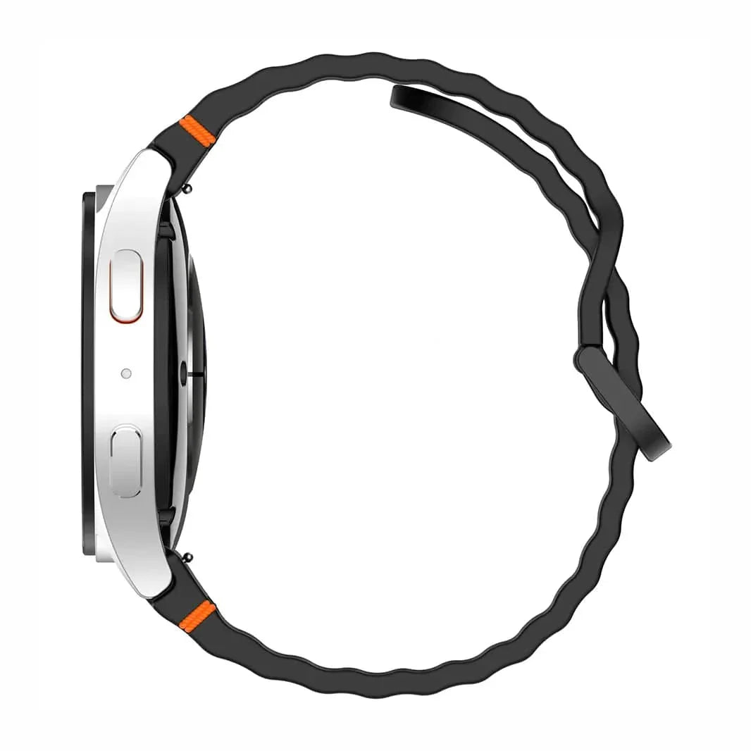 Wave Silicone Sport Band for Samsung Watch4 | 5 | 6 | 7 Straps & Bands