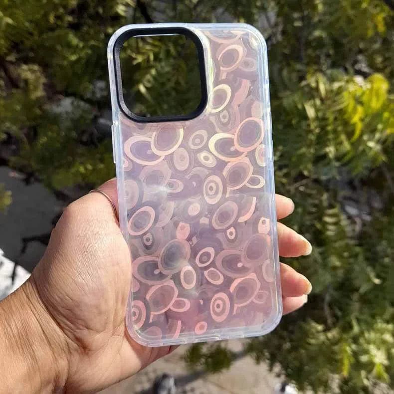 Laser Gradient Printed Case for iPhone Back Cases