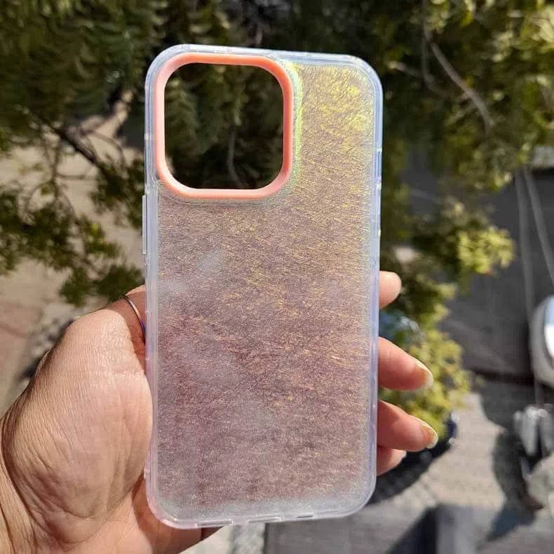 Laser Gradient Printed Case for iPhone Back Cases iPhone 14 Pro Max / Design-3