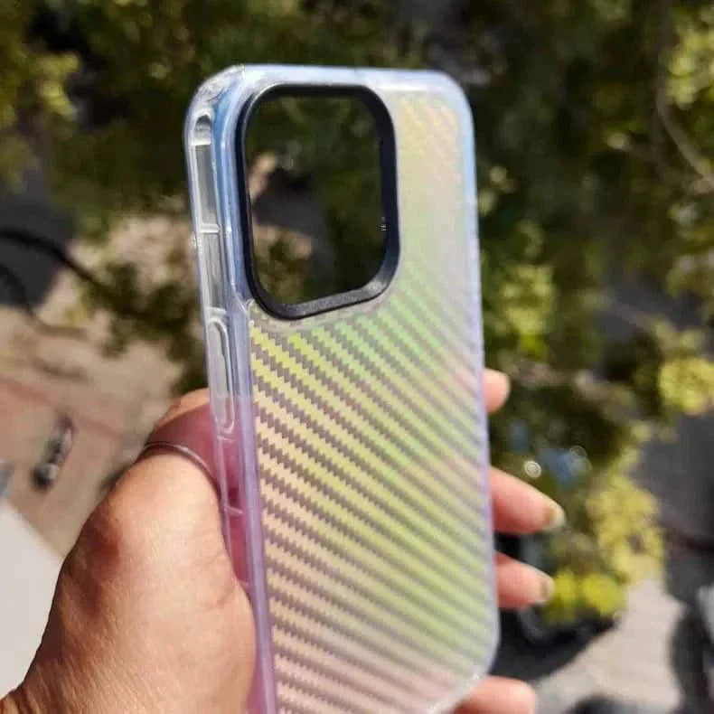 Laser Gradient Printed Case for iPhone 13 Pro Max