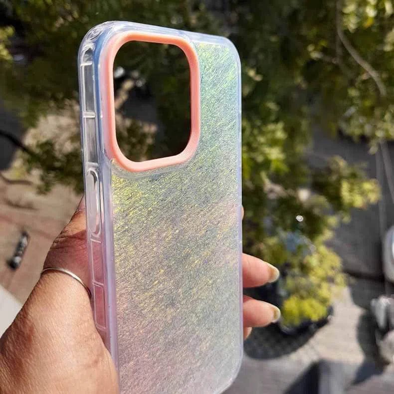 Laser Gradient Printed Case for iPhone Back Cases