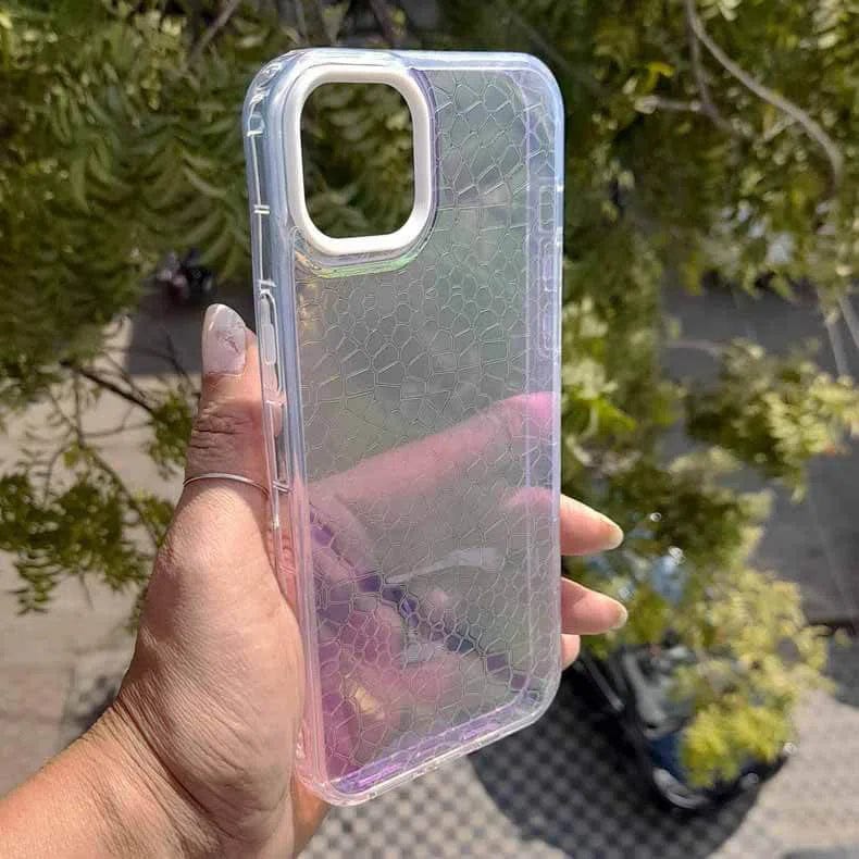 Laser Gradient Printed Case for iPhone Back Cases