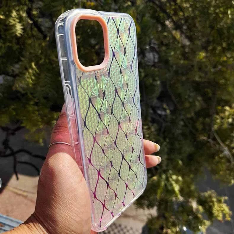 Laser Gradient Printed Case for iPhone Back Cases