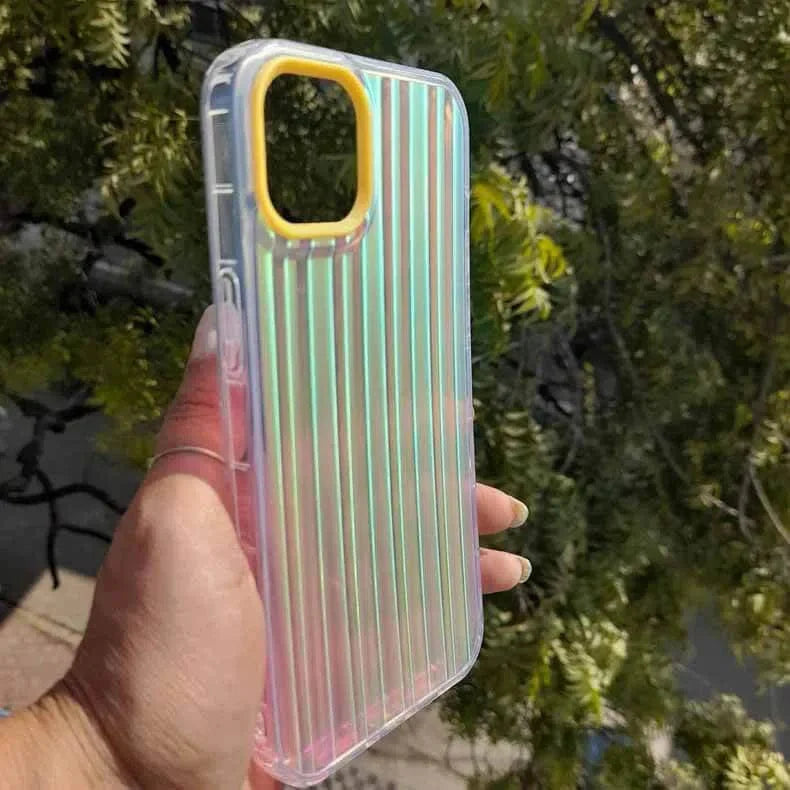 Laser Gradient Printed Hard Phone Back Case for Apple iPhone