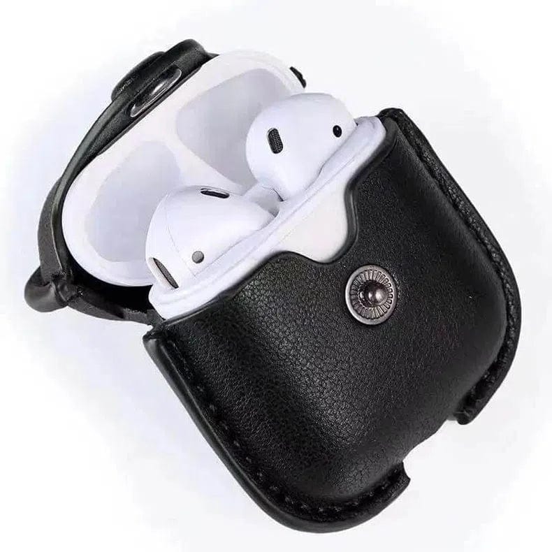 Leather Protective Personalized Waterproof Case for Apple Airpods