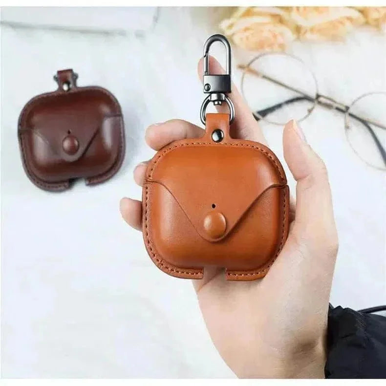 Leather Protective Personalized Waterproof Cover for Airpods 4