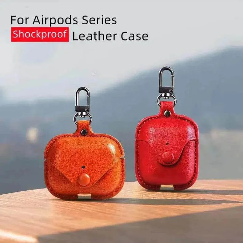 Leather Protective Personalized Waterproof Cover for Airpods 4
