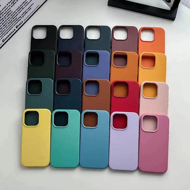 Leather Texture Case for iPhone Back Cases