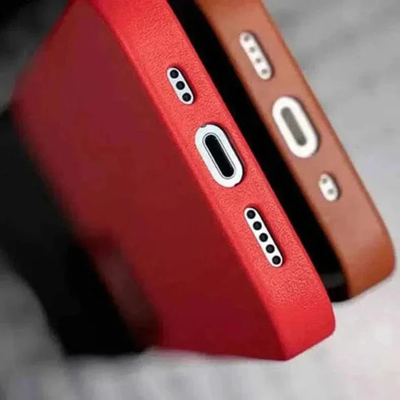 Leather Texture Hard Case for iPhone 14 Pro Max