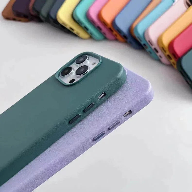 Leather Texture Hard Case for iPhone 14 Pro Max