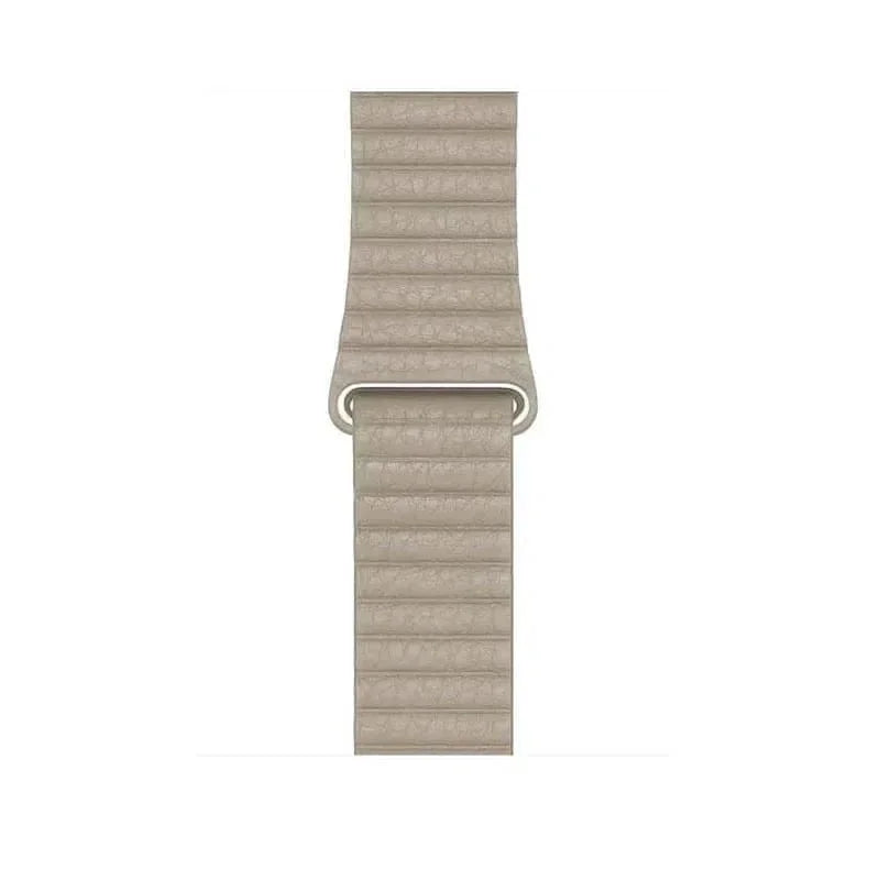 Leather Texture Magnetic Loop for Apple Watch 38 | 40 | 41 | 42mm S10