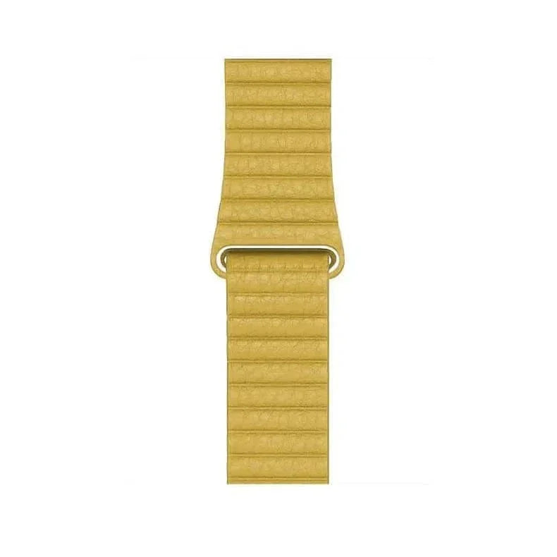 Leather Texture Magnetic Loop for Apple Watch 38 | 40 | 41 | 42mm S10