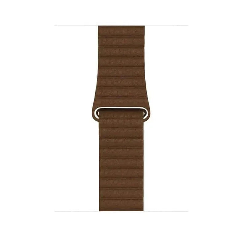 Leather Texture Magnetic Loop for Apple Watch 42 | 44 | 45 | Ultra 49 | 46mm S10