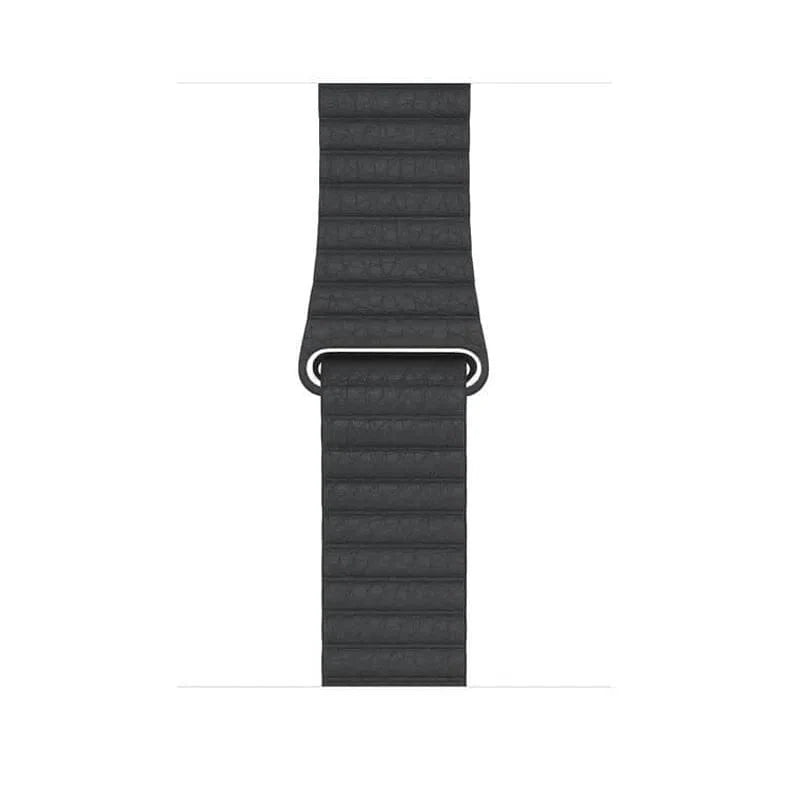 Leather Texture Magnetic Loop Watch Band for Apple Watch