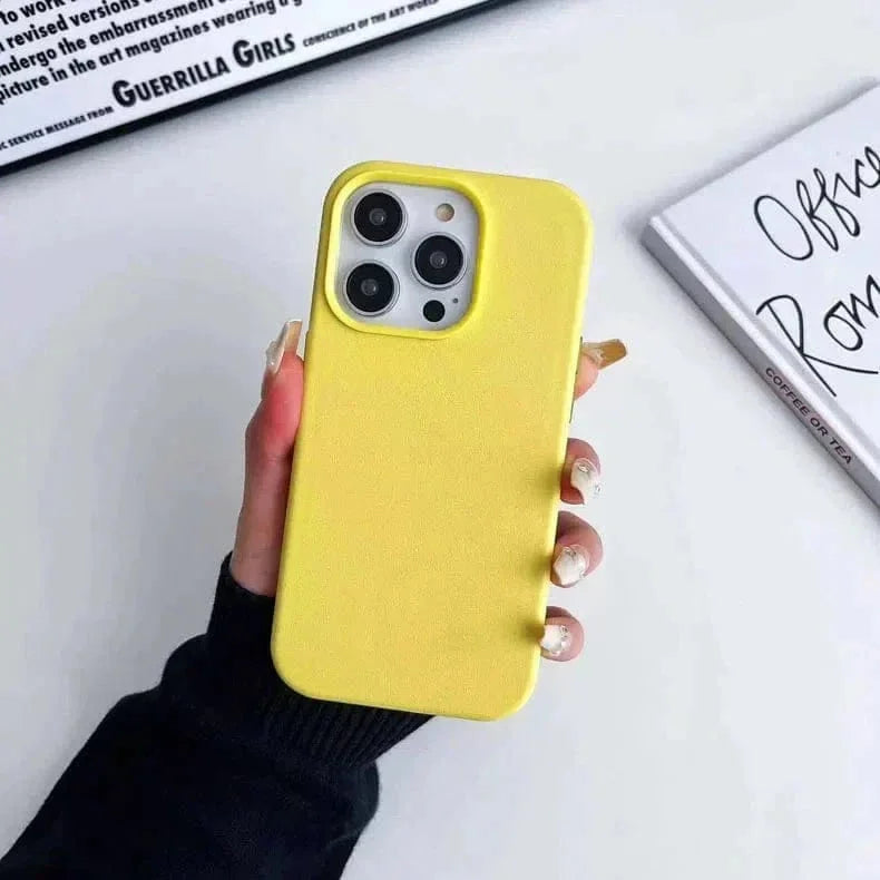 Leather Texture Magsafe Hard Case for iPhone 14 Plus