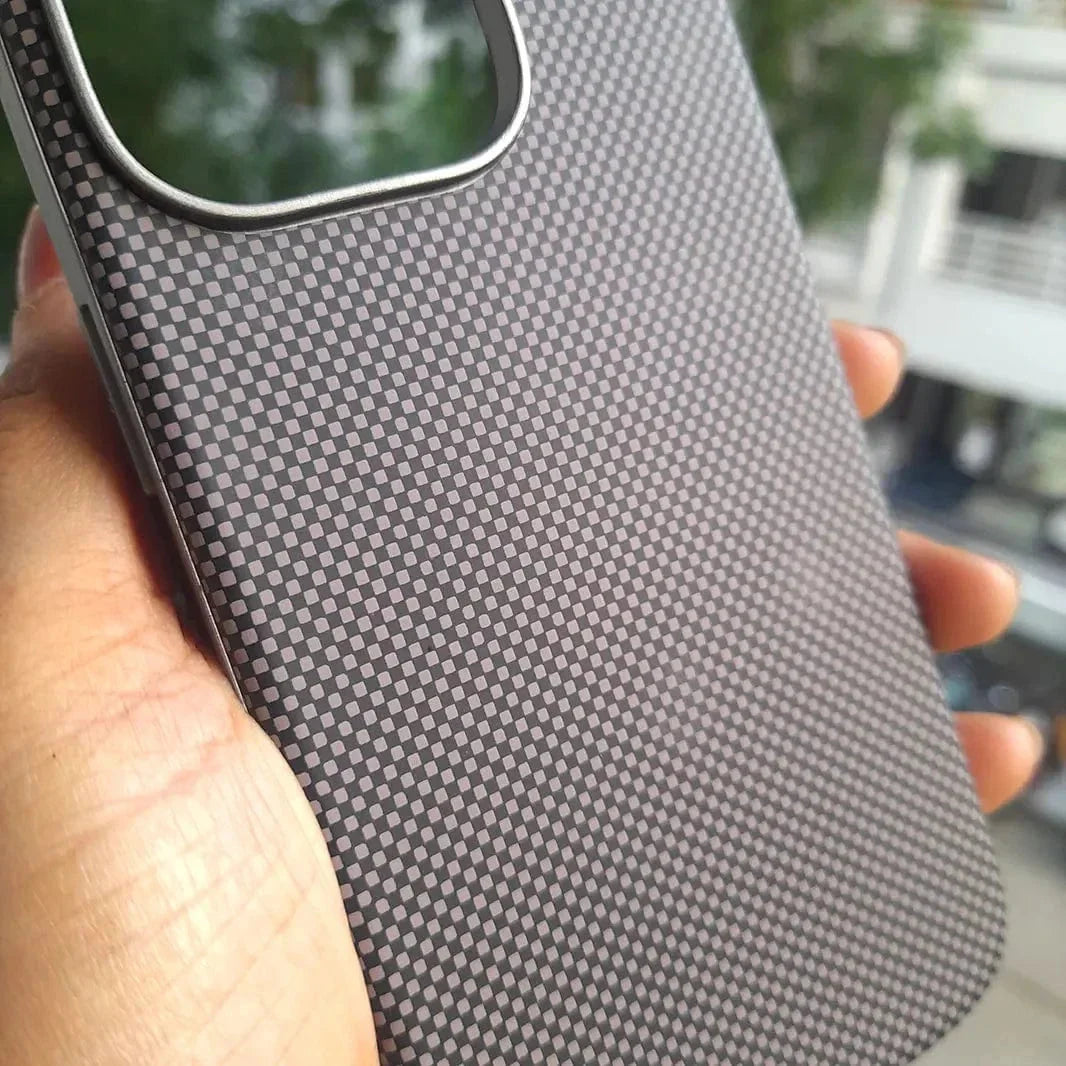 Lens Armor TPU Edge Checks Pattern Case for iPhone 15 Pro Max