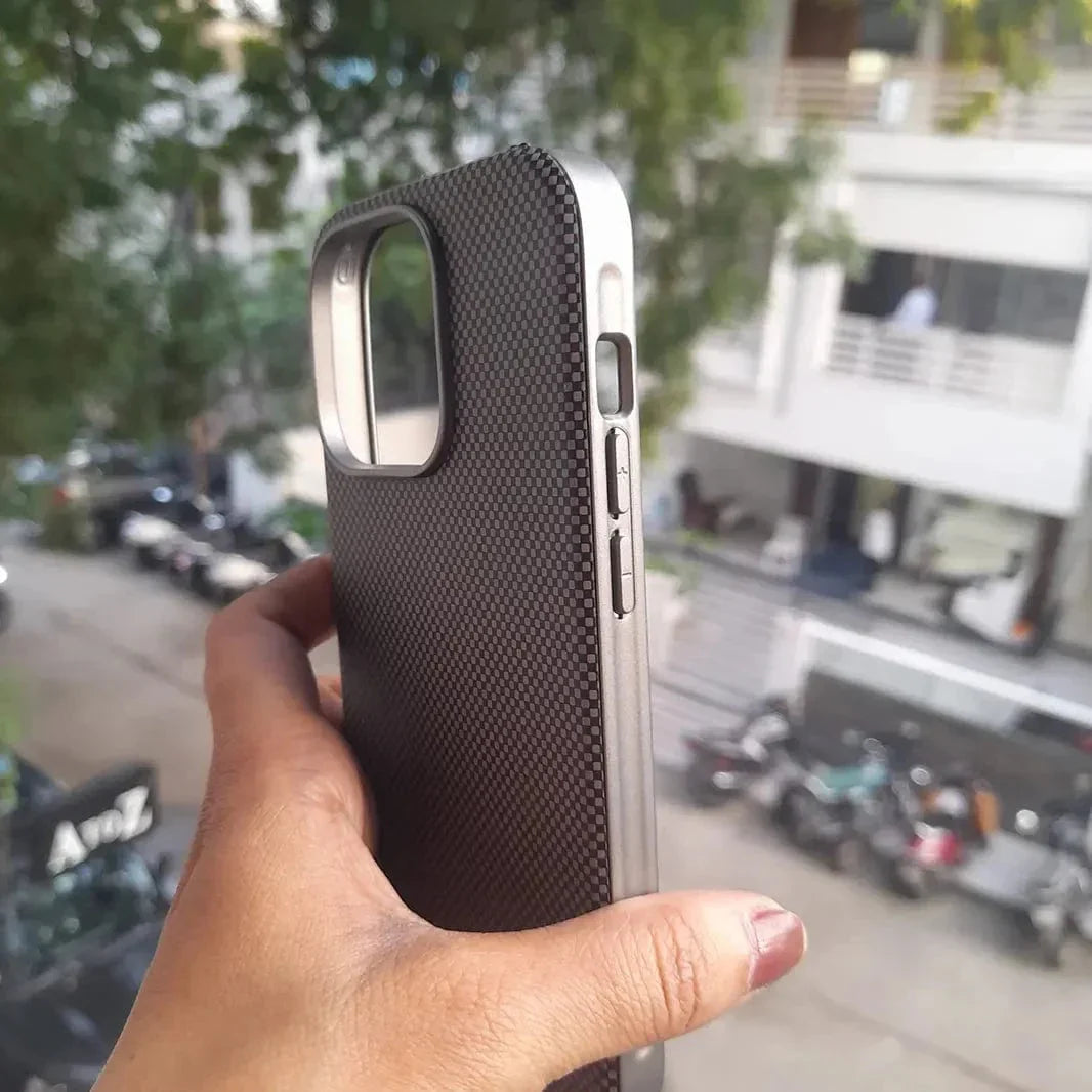 Lens Armor TPU Edge Checks Pattern Case for iPhone 16