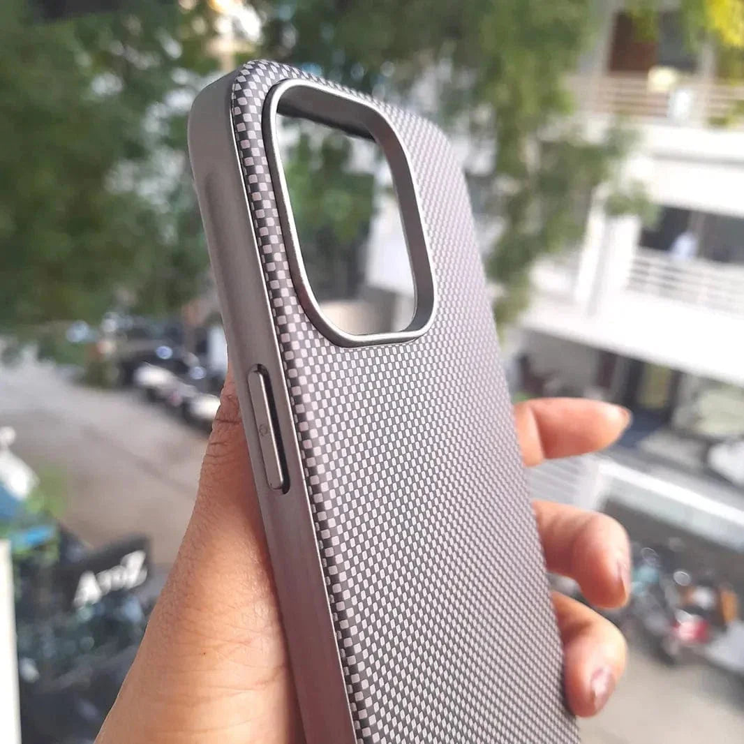 Lens Armor TPU Edge Checks Pattern Case for iPhone 15 Pro