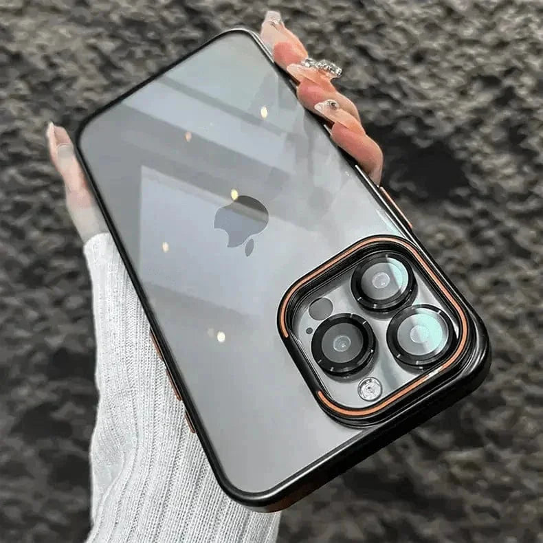 Lens Bracket Kickstand Function Hard Case for iPhone 15 Plus