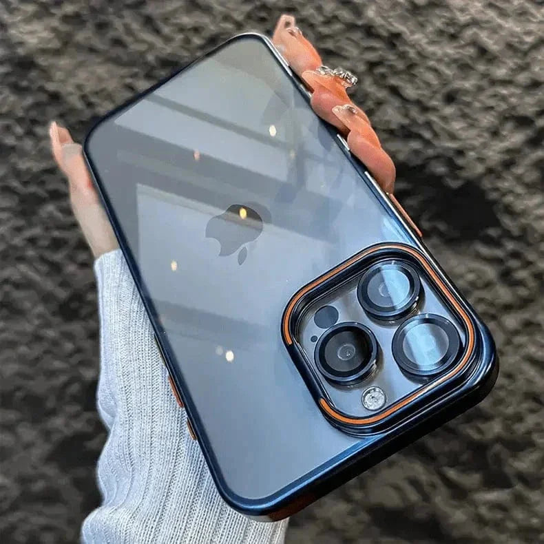 Lens Bracket Kickstand Function Hard Case for iPhone 15 Plus