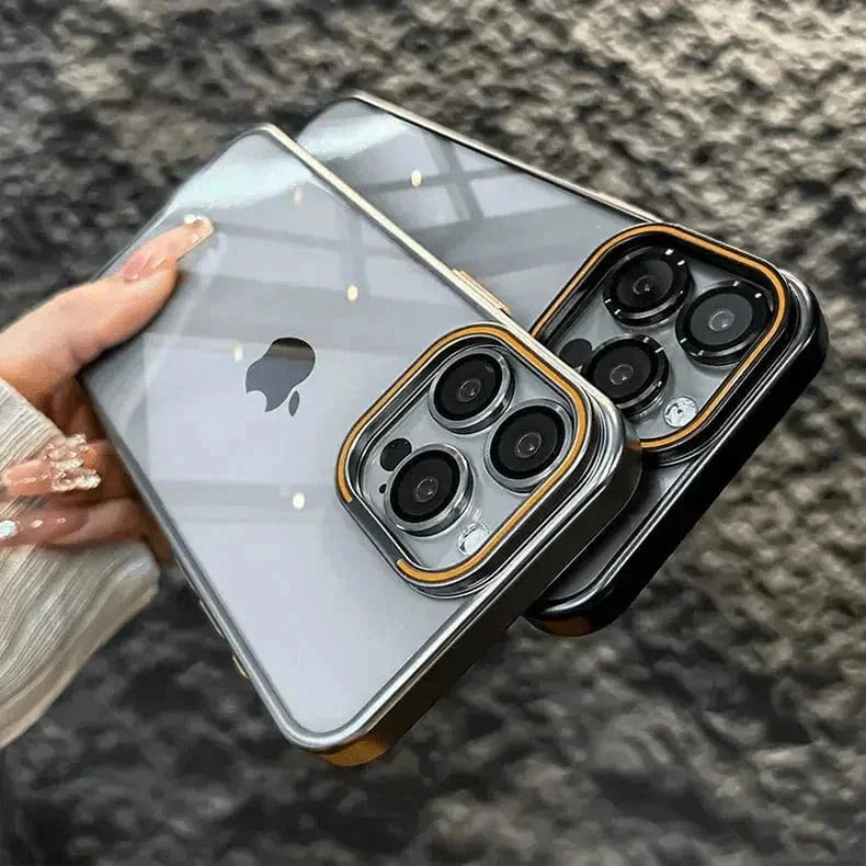 Lens Bracket Kickstand Function Hard Case for iPhone 15 Pro