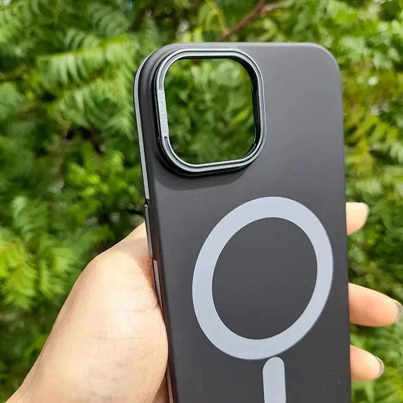 Lens Bracket Kickstand Function Magsafe Case for iPhone 15