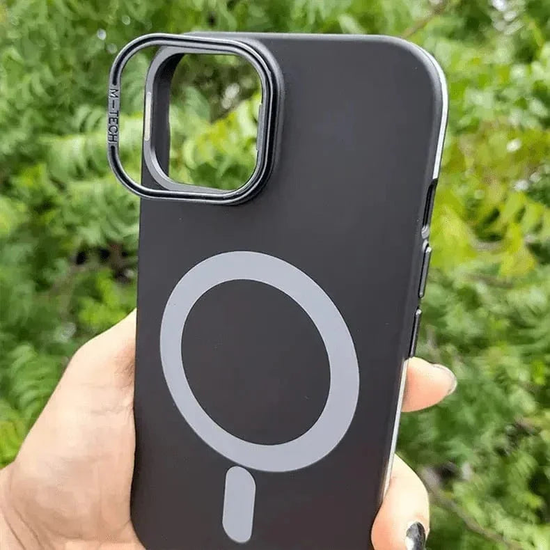 Lens Bracket Kickstand Function Magsafe Case for iPhone 15 Pro
