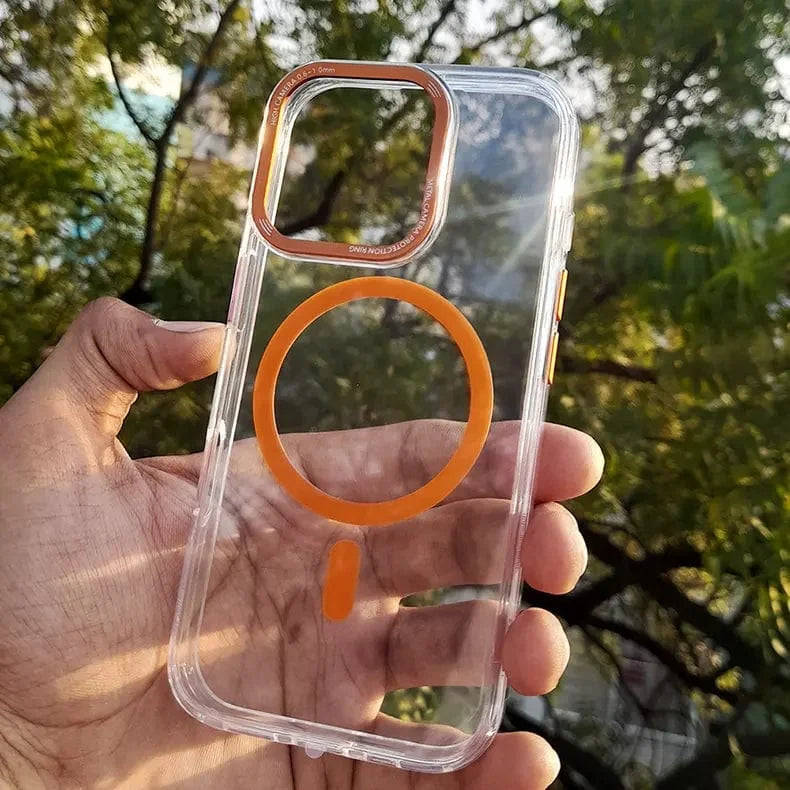 Lens Protection Frame Magsafe Case for iPhone 16