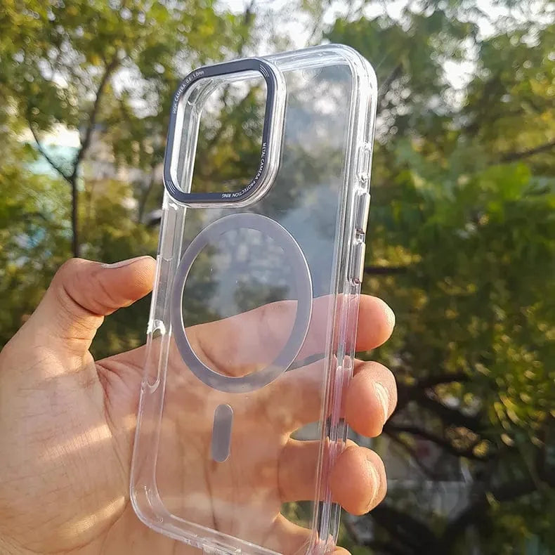 Lens Protection Frame Magsafe Case for iPhone 16