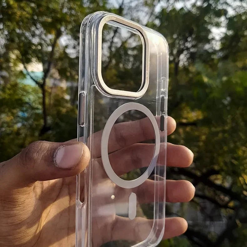 Lens Protection Frame Magsafe Case for iPhone 16 Pro