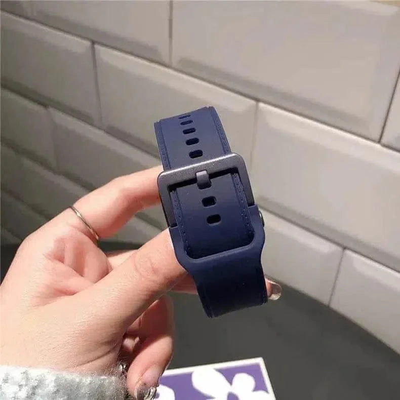 Lightweight Skin-friendly Silicone Band for Apple Watch 38 | 40 | 41 | 42mm S10