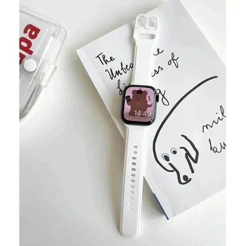 Lightweight Skin-friendly Silicone Band for Apple Watch 38 | 40 | 41 | 42mm S10