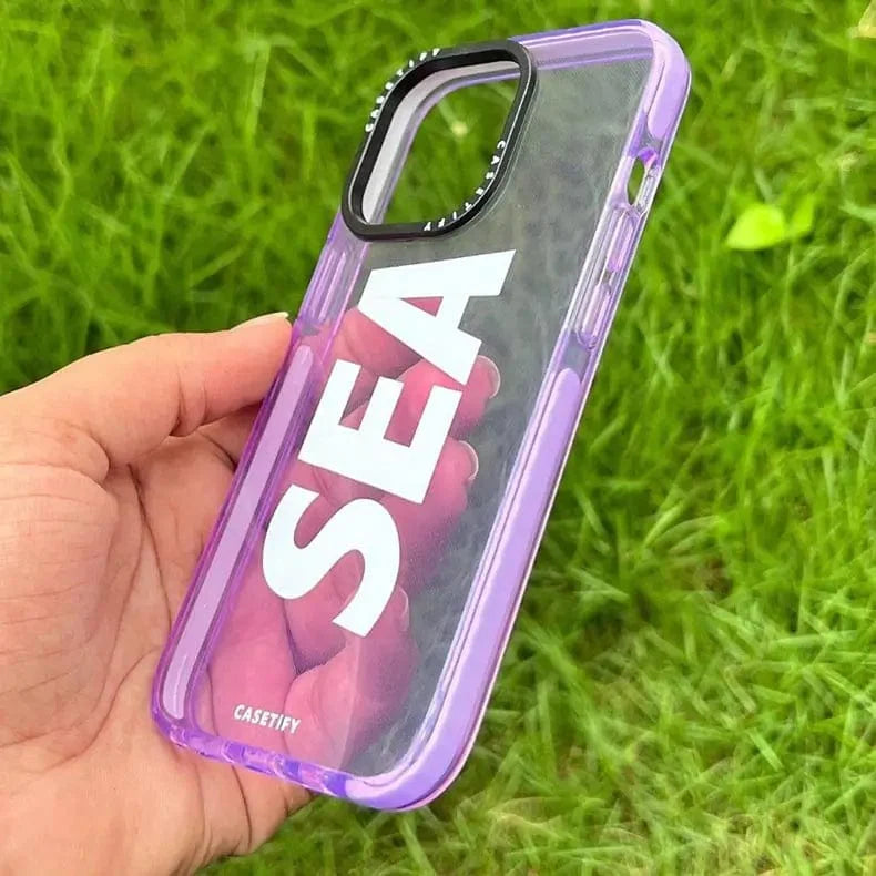 Lightweight Soft TPU SEA Phone Back Case for Apple iPhone