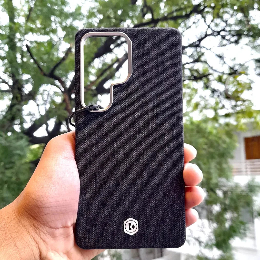 Lilen Fabric Texture Case for Samsung S25 Ultra