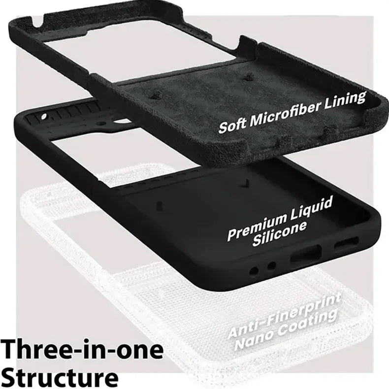 Liquid Silicone Case for Samsung Z Flip6