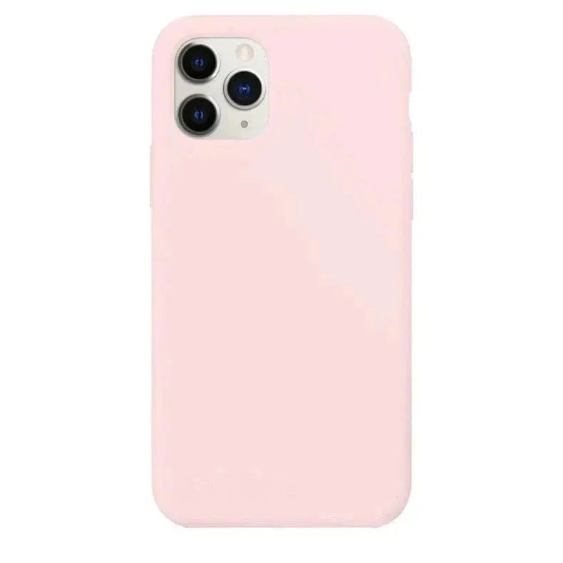 Liquid Silicone inner microfiber Case for iPhone 11
