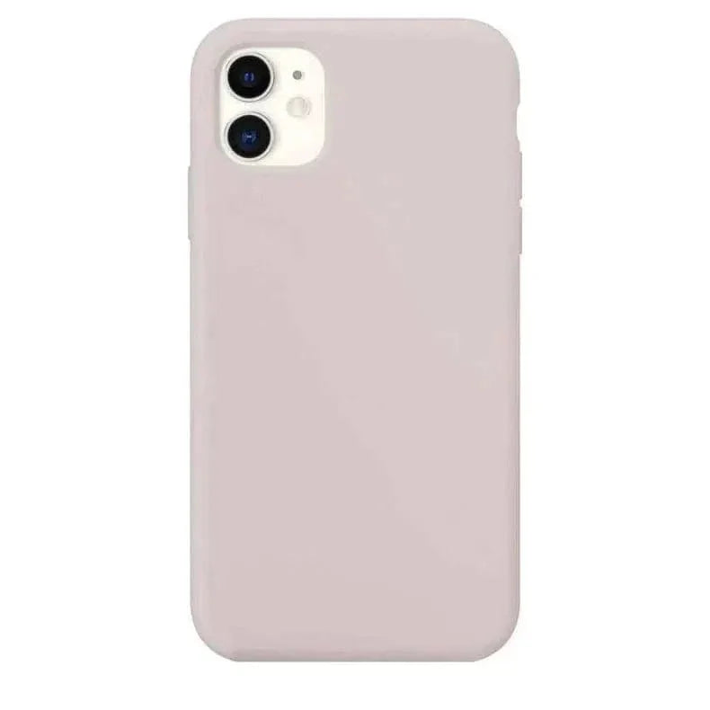 Liquid Silicone inner microfiber Case for iPhone 11