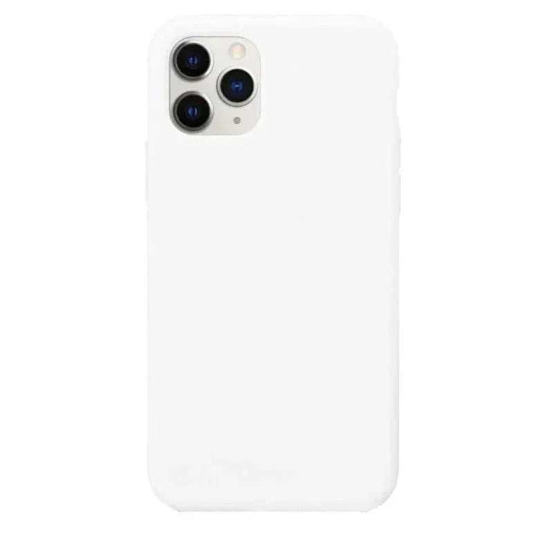 Liquid Silicone inner microfiber Case for iPhone 11
