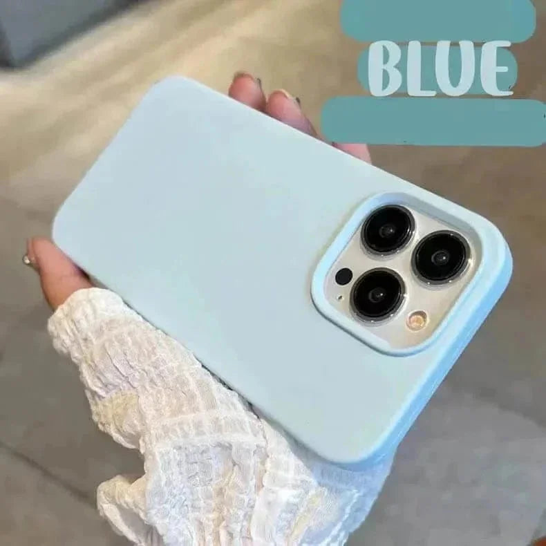 Liquid Silicone inner microfiber Case for iPhone 13 Pro