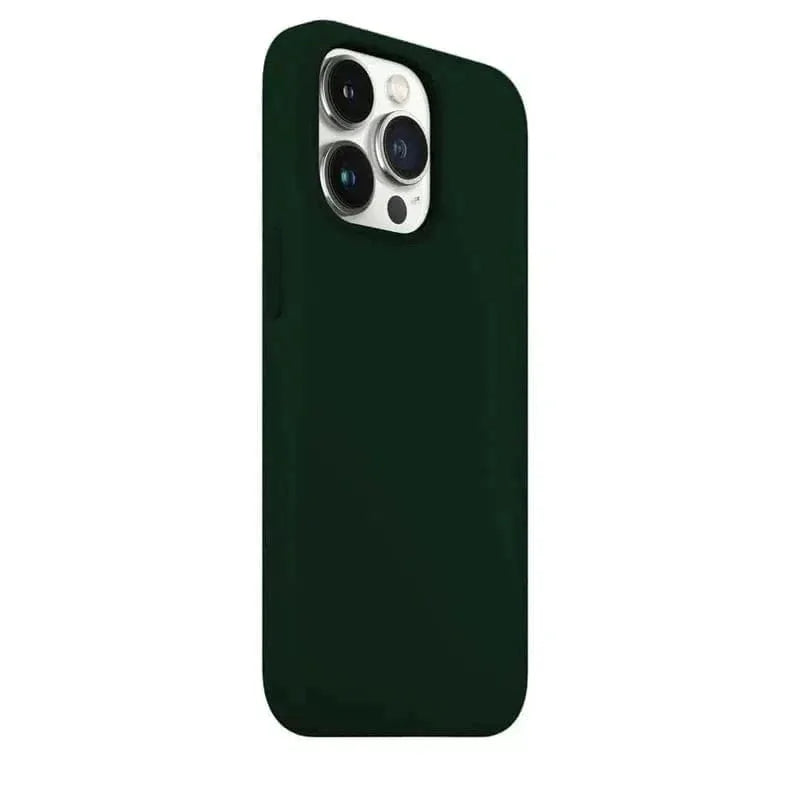 Liquid Silicone inner microfiber Case for iPhone 13 Pro