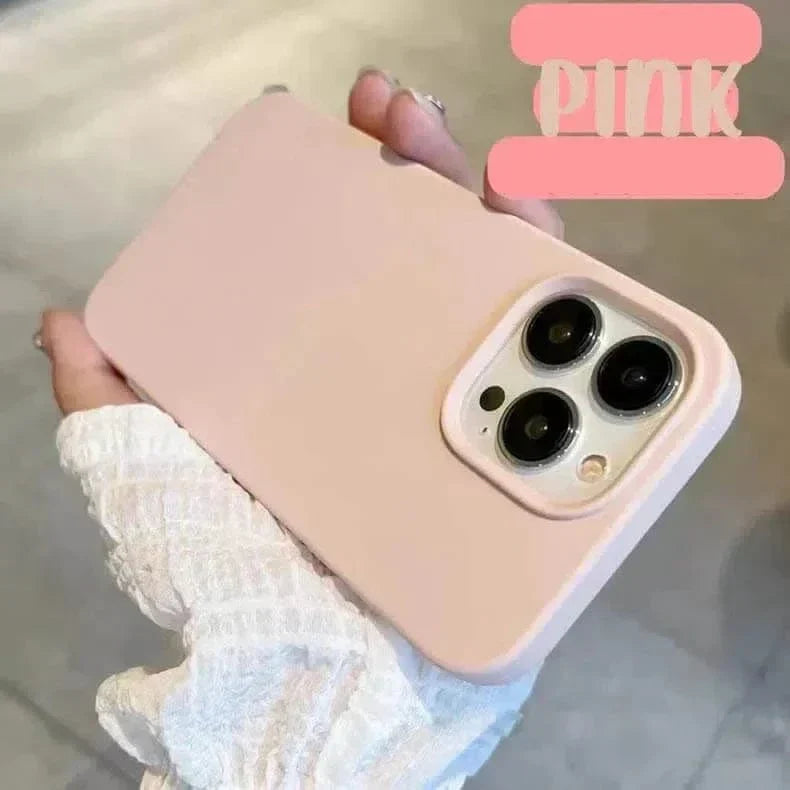 Liquid Silicone inner microfiber Case for iPhone 13 Pro Max