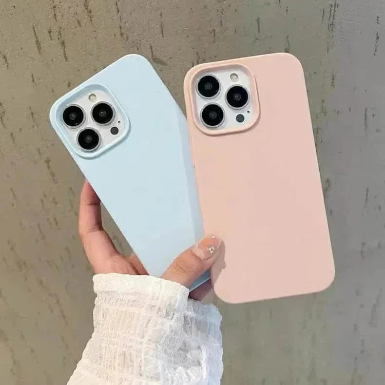 Liquid Silicone inner microfiber Case for iPhone 13 Pro Max