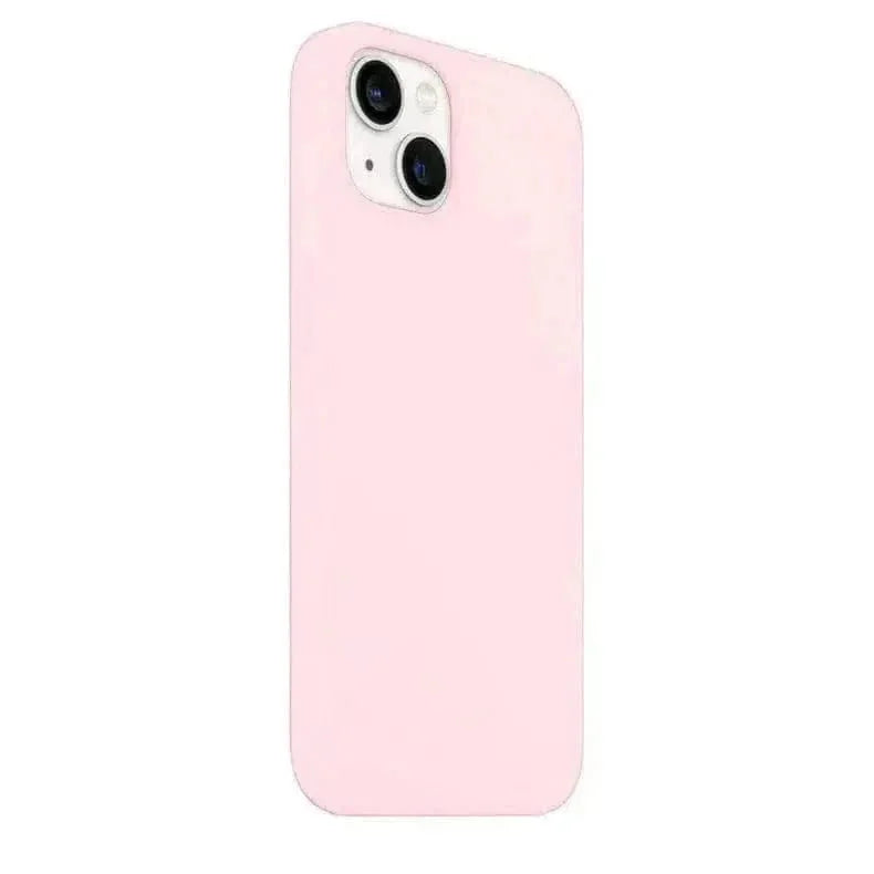 Liquid Silicone inner microfiber Case for iPhone 14