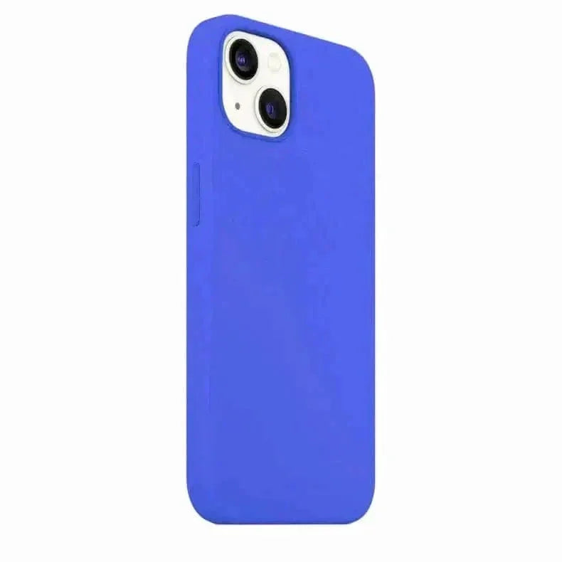 Liquid Silicone inner microfiber Case for iPhone 14 Plus