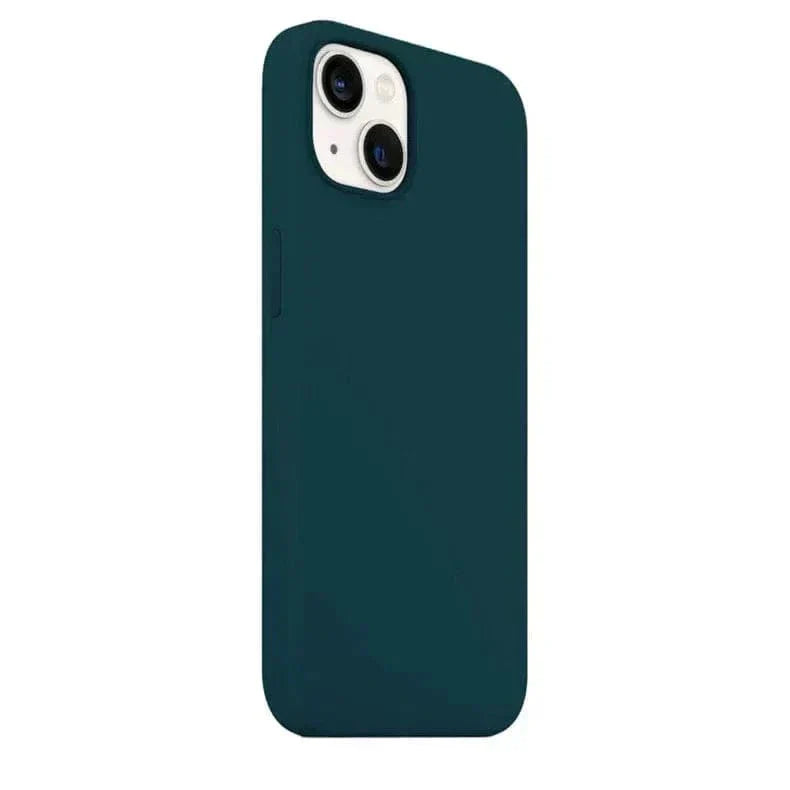 Liquid Silicone inner microfiber Case for iPhone 15