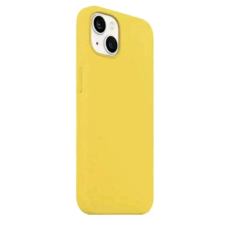 Liquid Silicone inner microfiber Case for iPhone 15